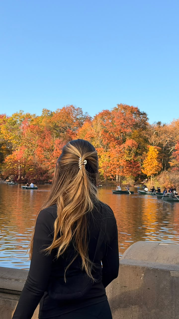 Outono dourado no Central Park, Nova York